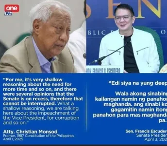 Thread 'Atty. Christian Monsod vs Chiz Escudero'