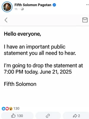Thread 'Fifth Solomon'