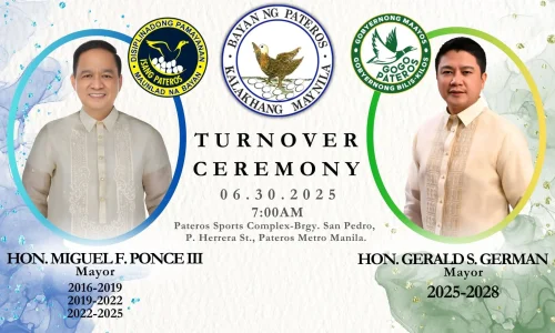Thread 'Smooth transition of power in Pateros.'
